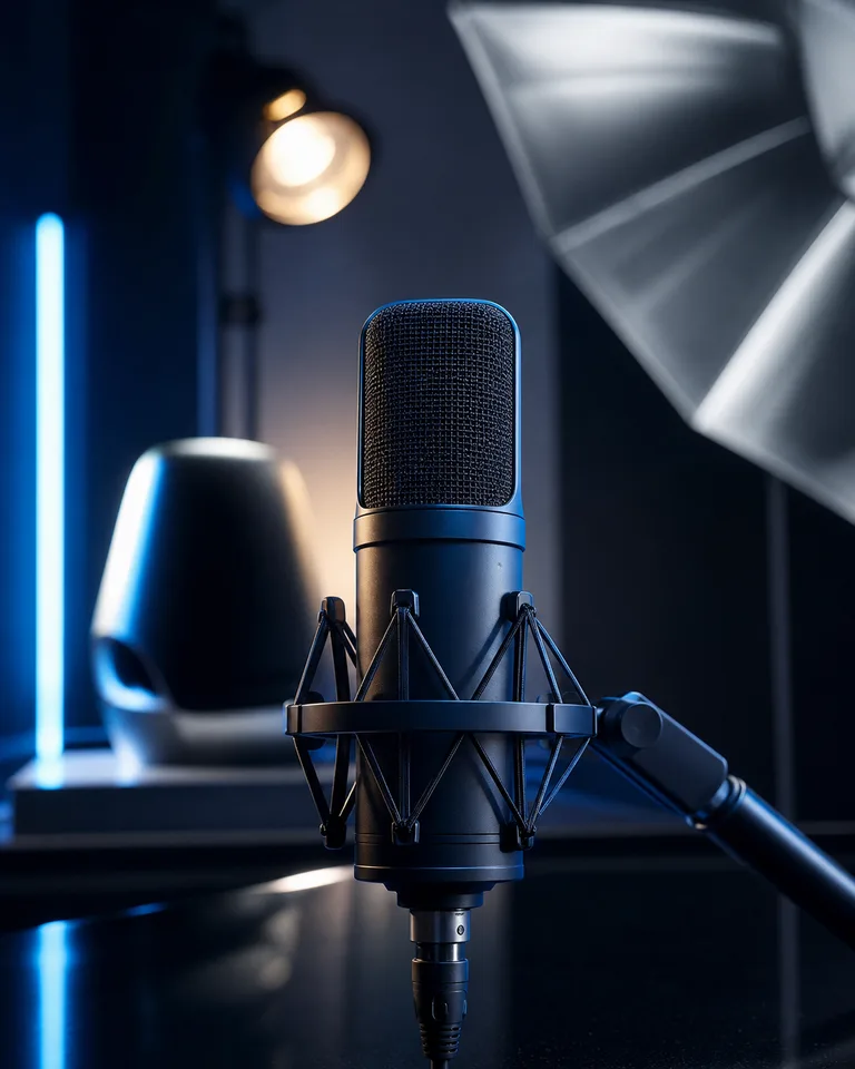 Commercial Voiceover audio scene