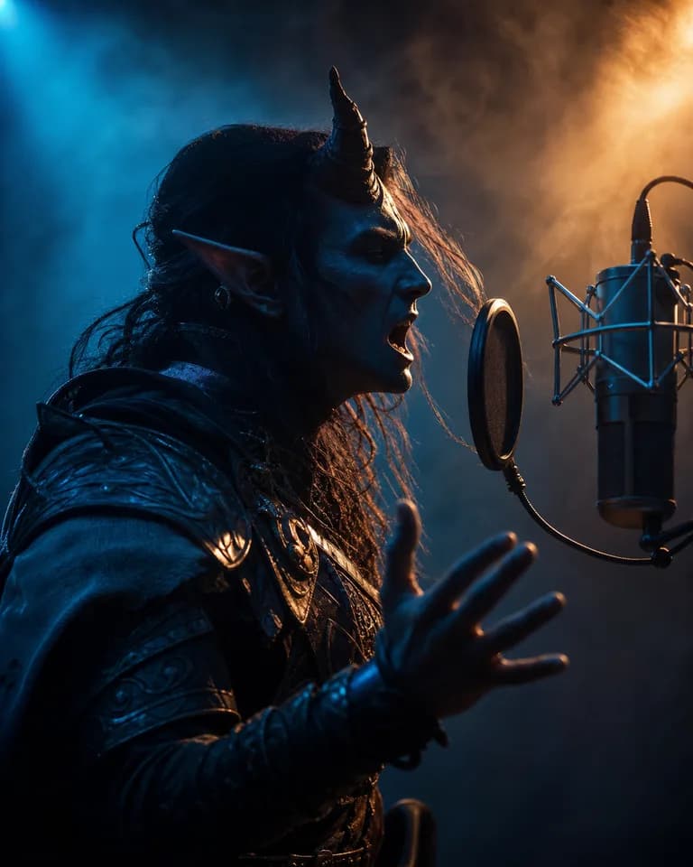 Fantasy Character audio scene