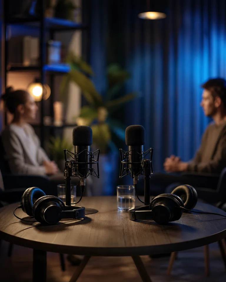 Podcast Conversation audio scene
